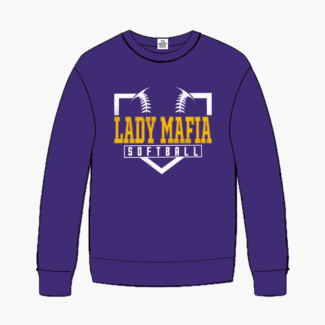 LADY MAFIA OG PLATE CREWNECK