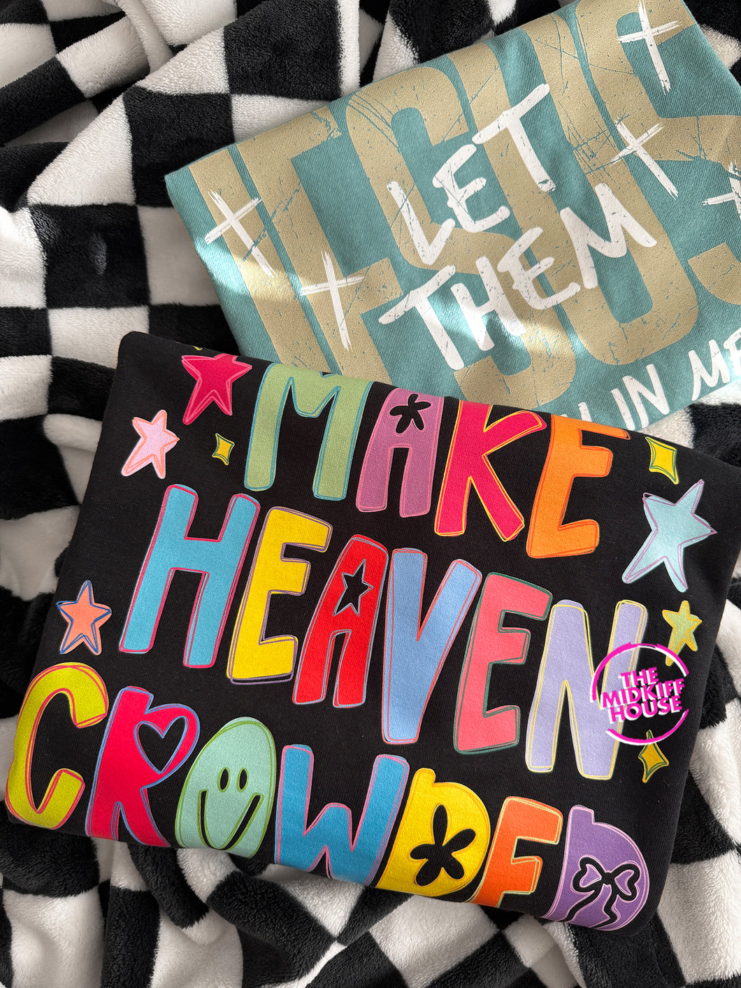 MAKE HEAVEN CROWDED TEE