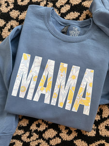 MAMA BOLD DAISY CREWNECK