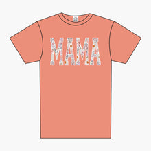 Load image into Gallery viewer, CUSTOM VARSITY FLORAL ALPHA TEE
