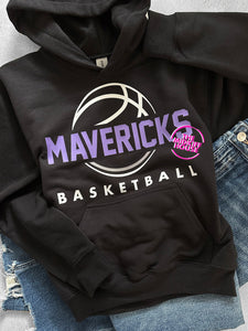 MAVERICKS THROWBACK BASKETBALL HOODIE