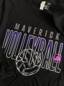 MAVERICK VINTAGE FADE VOLLEYBALL LONG SLV