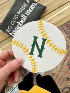 NARROWS BASEBALL STICKER