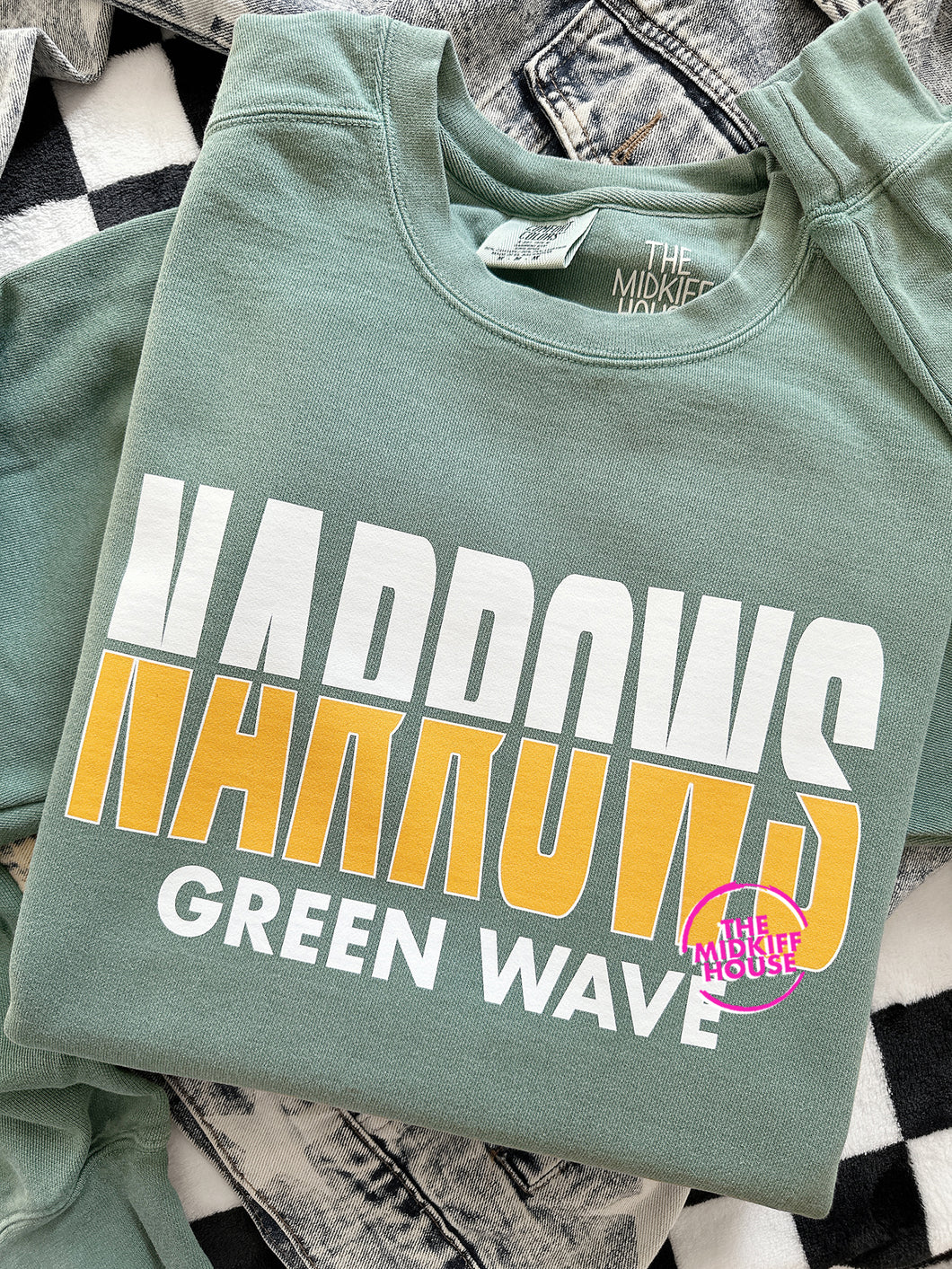 NARROWS MOD SPLIT CREWNECK