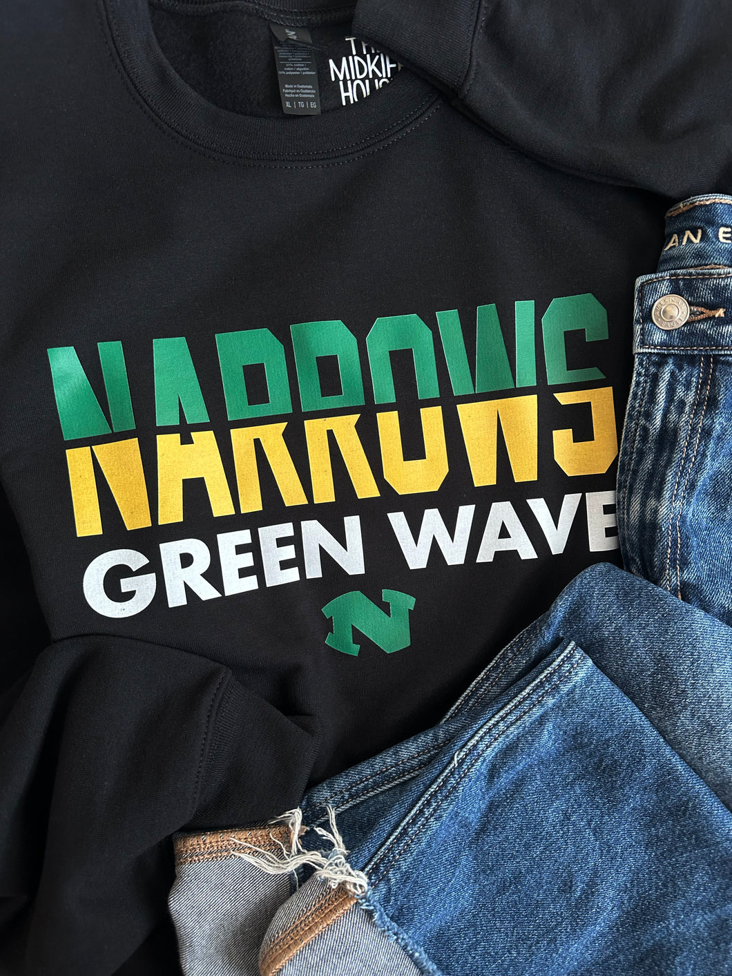 NARROWS SPLIT CREWNECK
