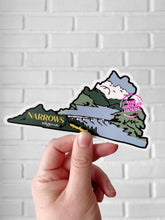 Load image into Gallery viewer, NARROWS VIRGINIA STICKER
