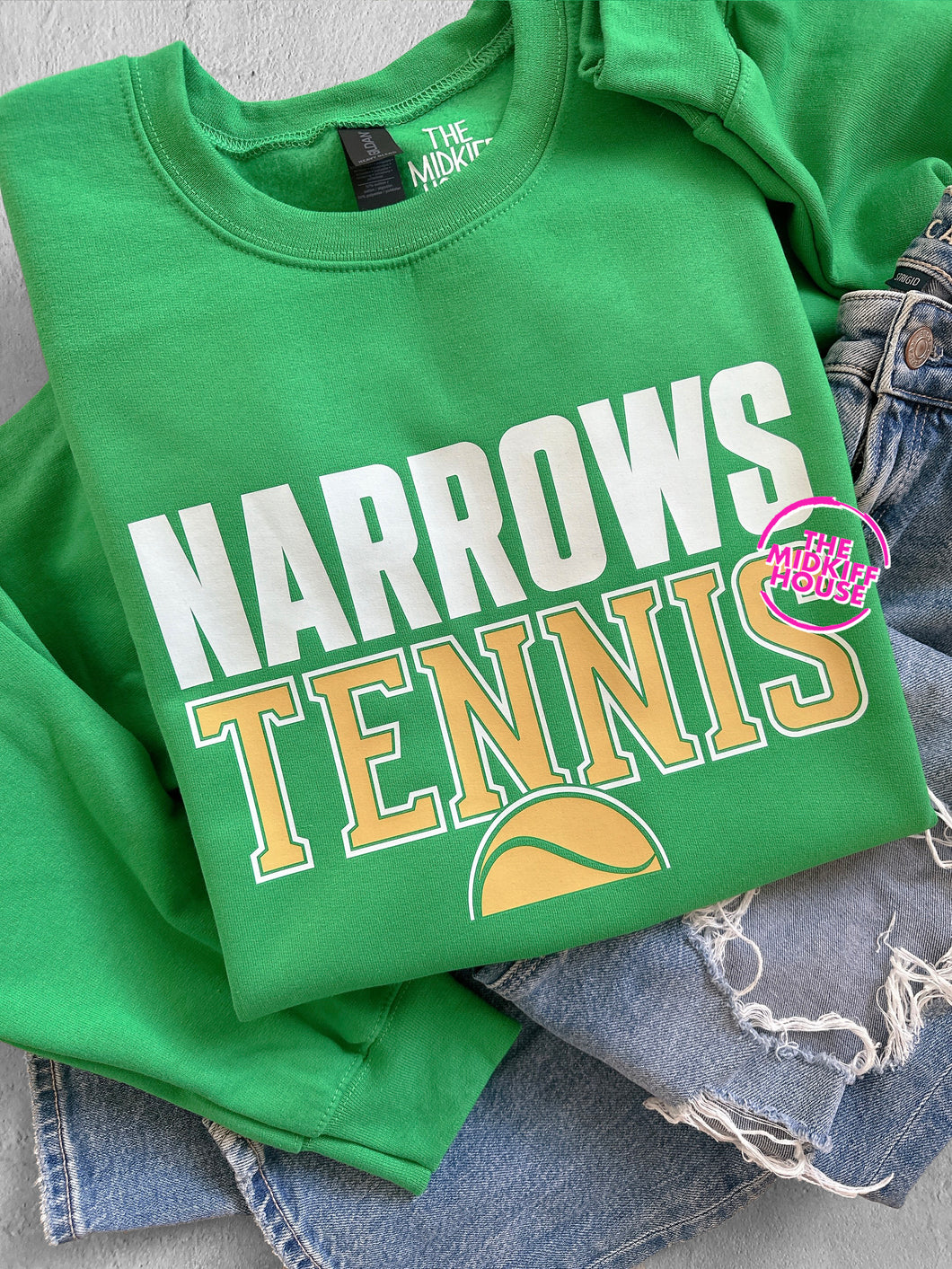SALE! NARROWS TENNIS CREWNECK