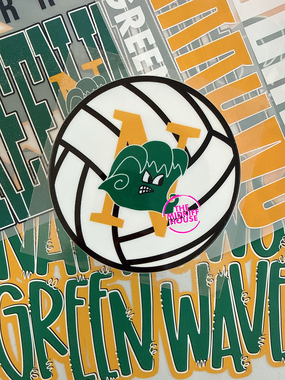 NARROWS VOLLEYBALL TRANSFER DECAL