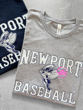 Load image into Gallery viewer, NEWPORT BASEBALL LOGO TEE
