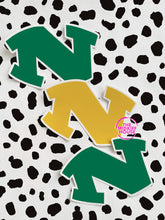 Load image into Gallery viewer, CLASSIC N LOGO STICKER (GOLD)
