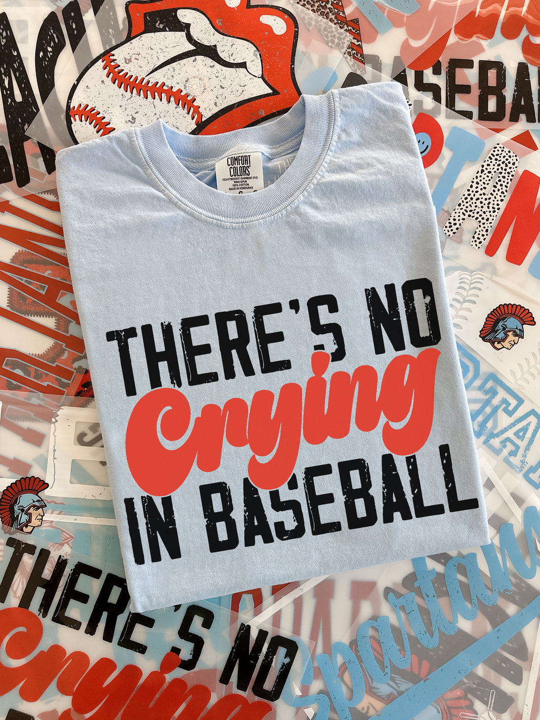 NO CRYING IN BAESBALL TEE