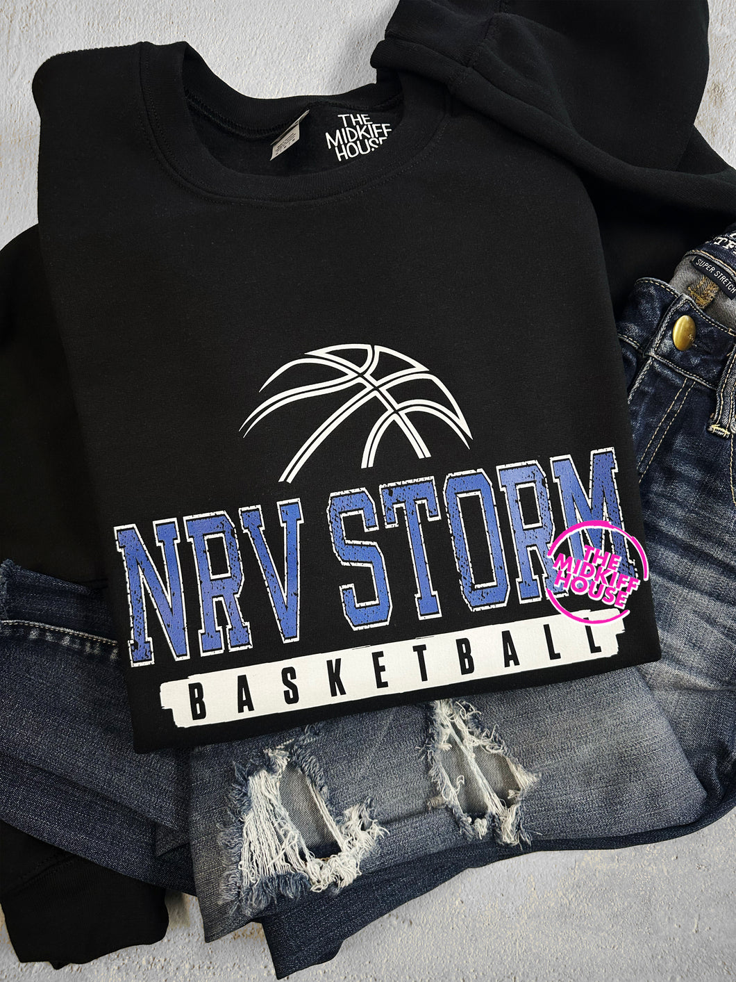STORM BASKETBALL JERSEY TITLE CREWNECK