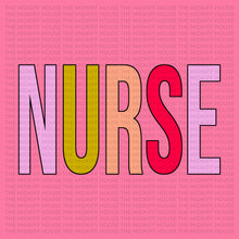 Load image into Gallery viewer, NURSE BOLD ALPHA TEE
