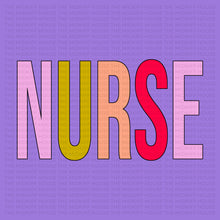 Load image into Gallery viewer, NURSE BOLD ALPHA TEE
