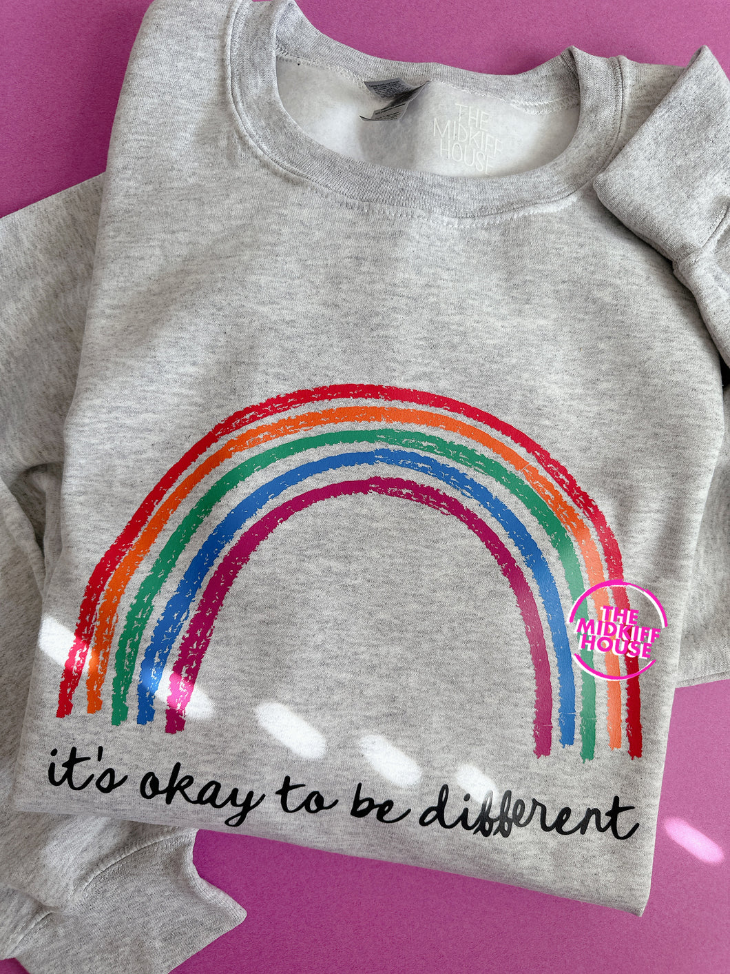 OKAY TO BE DIFFERENT CREWNECK