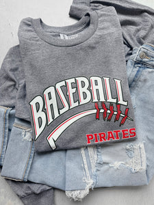 PIRATES BASEBALL STITCHES LONG SLV