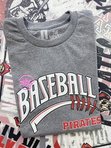 PIRATES BASEBALL STITCHES TEE