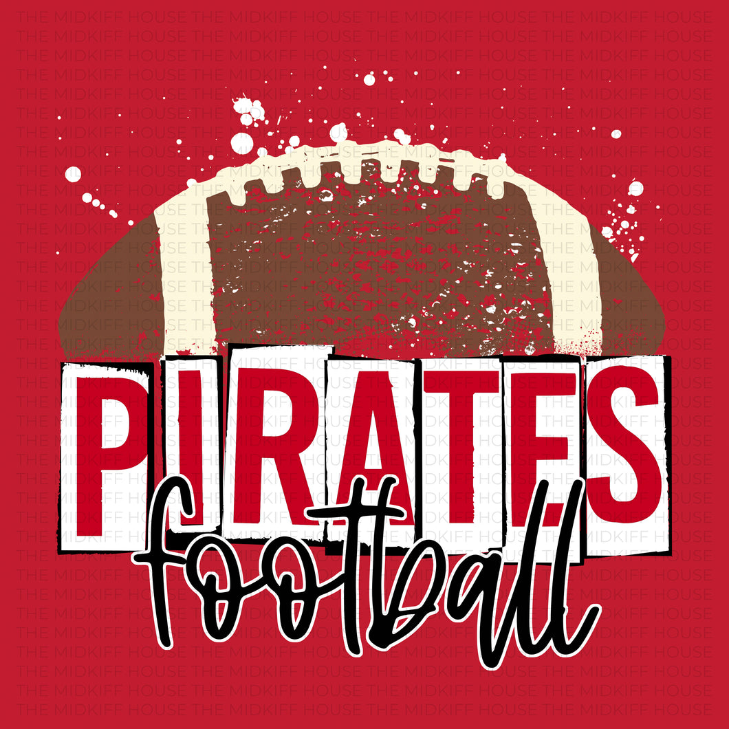 PIRATES FOOTBALL SKETCH TEE