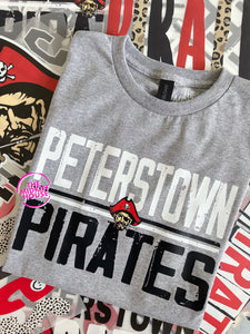 PIRATES RETRO BLOCK TEE