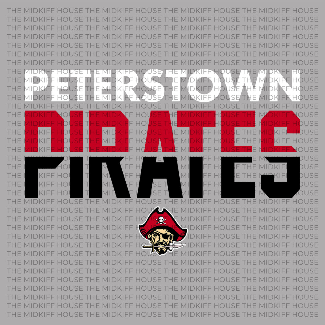 PIRATES SPLIT TEE