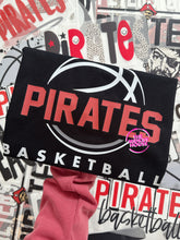 Load image into Gallery viewer, SALE! THROWBACK PIRATES BASKETBALL TEE
