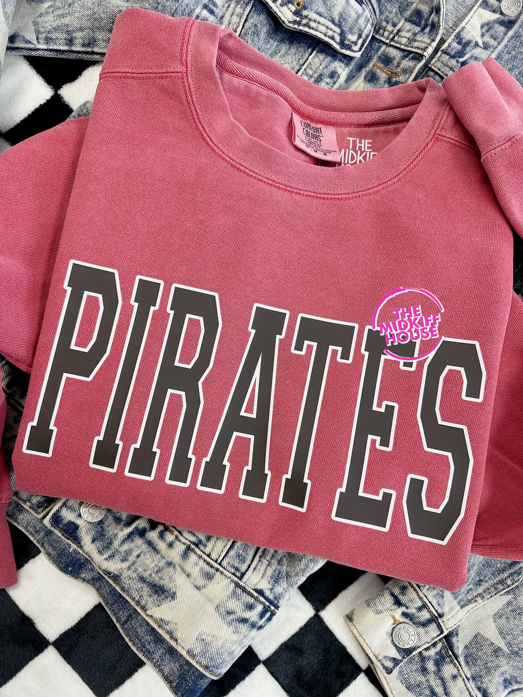 PIRATES VARSITY CREWNECK