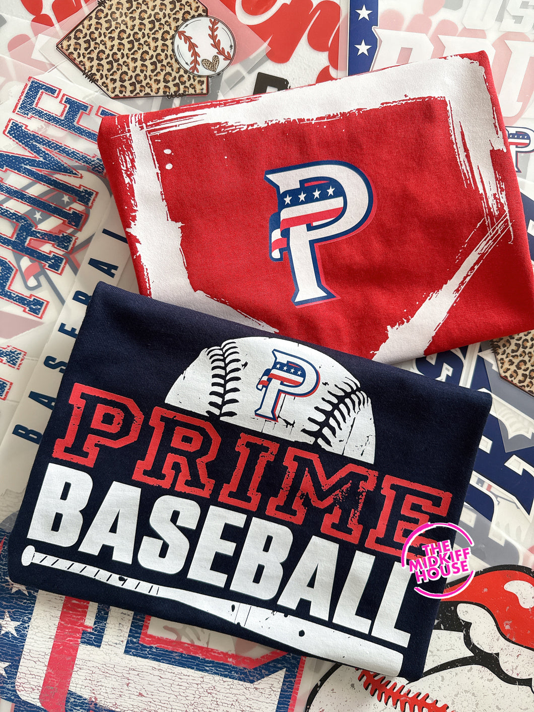 PRIME BASEBALL GRUNGE TEE
