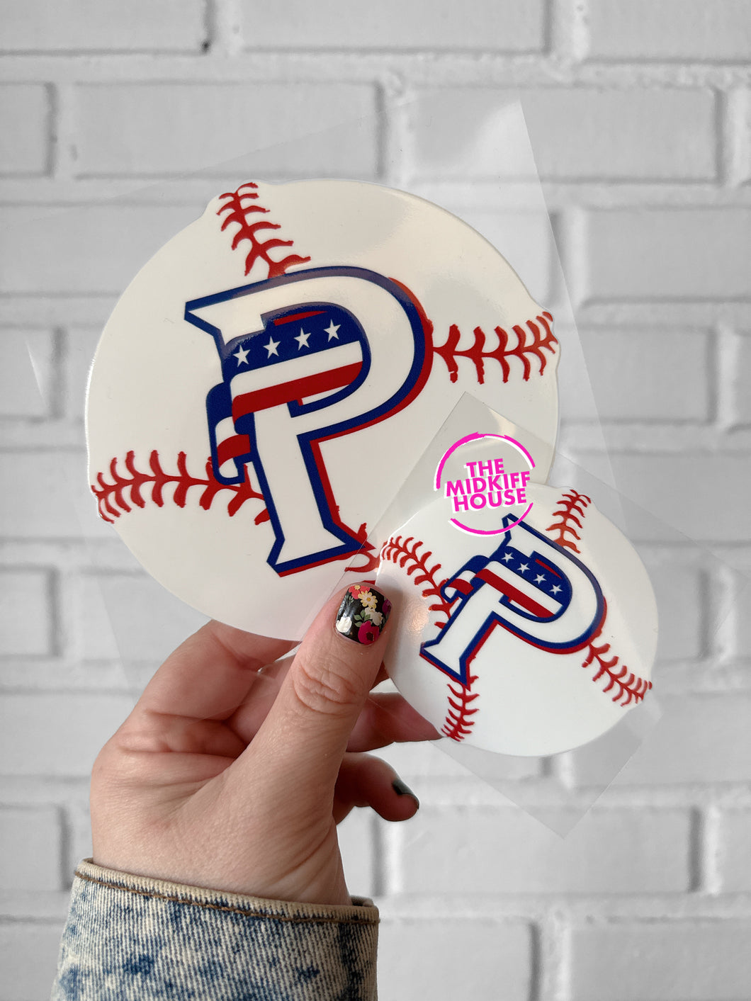 PRIME LOGO BASEBALL TRANSFER DECAL