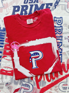 PRIME LOGO HOME PLATE TEE