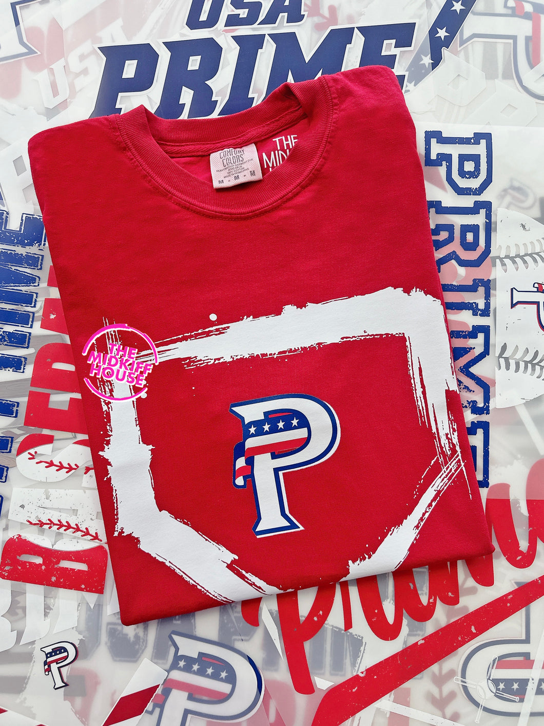 PRIME LOGO HOME PLATE TEE