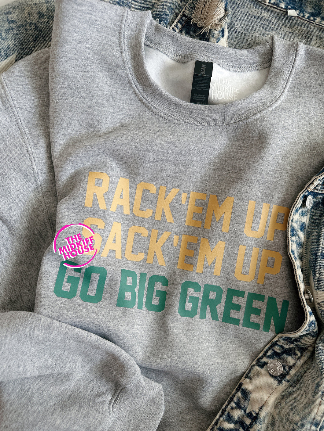 SALE! RACK 'EM UP CREWNECK