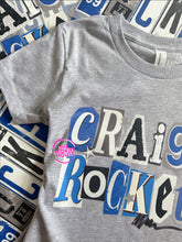 Load image into Gallery viewer, ROCKETS SCRAPBOOK TEE
