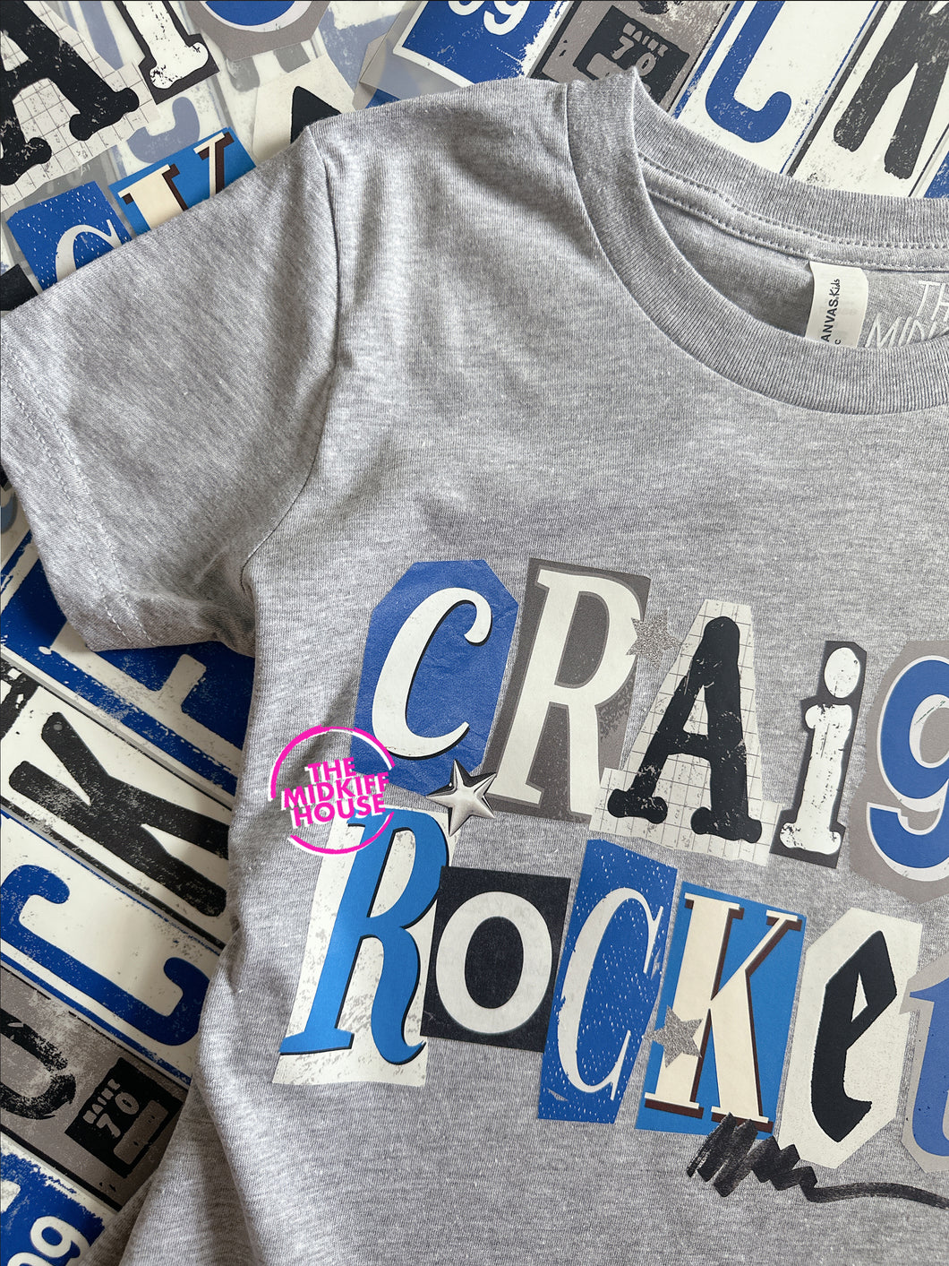 ROCKETS SCRAPBOOK TEE