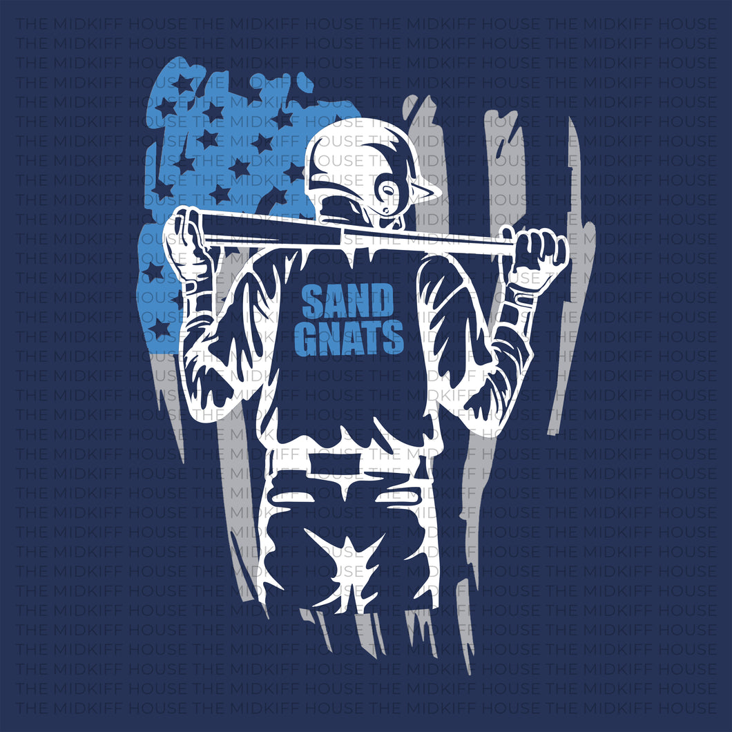 SAND GNATS PLAYER FLAG HOODIE