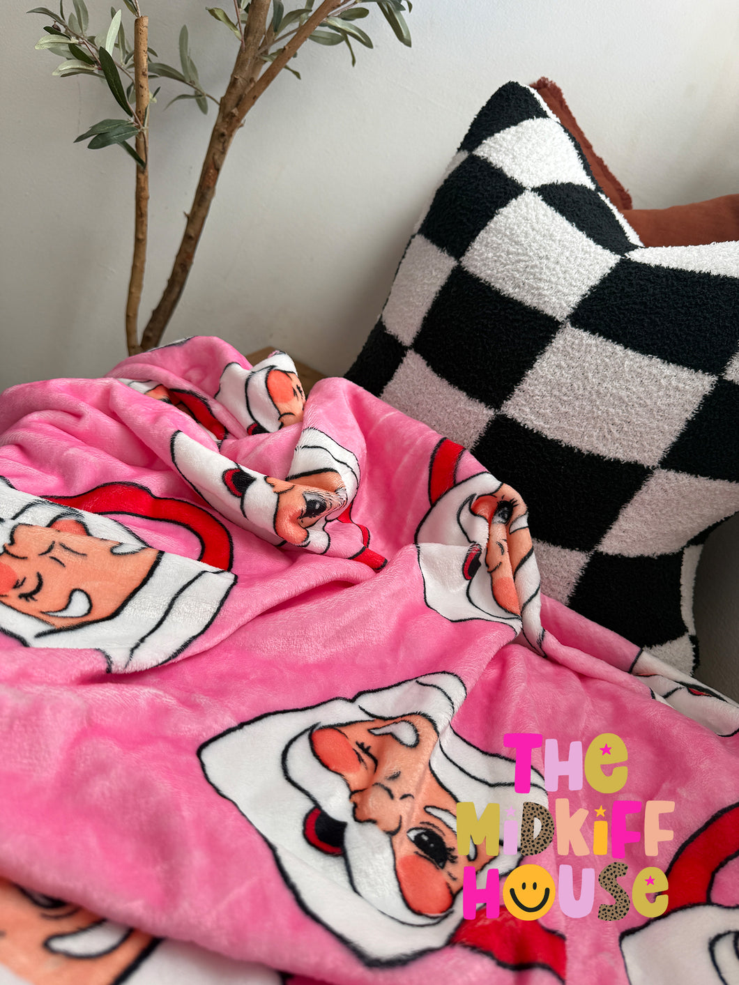 SALE! SANTA MUGS BLANKET