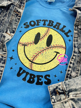 Load image into Gallery viewer, SOFTBALL VIBES TEE
