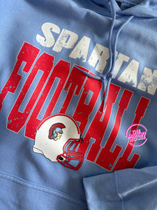 SPARTAN FOOTBALL BOLD HOODIE