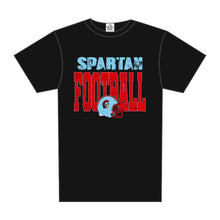 Load image into Gallery viewer, SPARTAN FOOTBALL BOLD TEE
