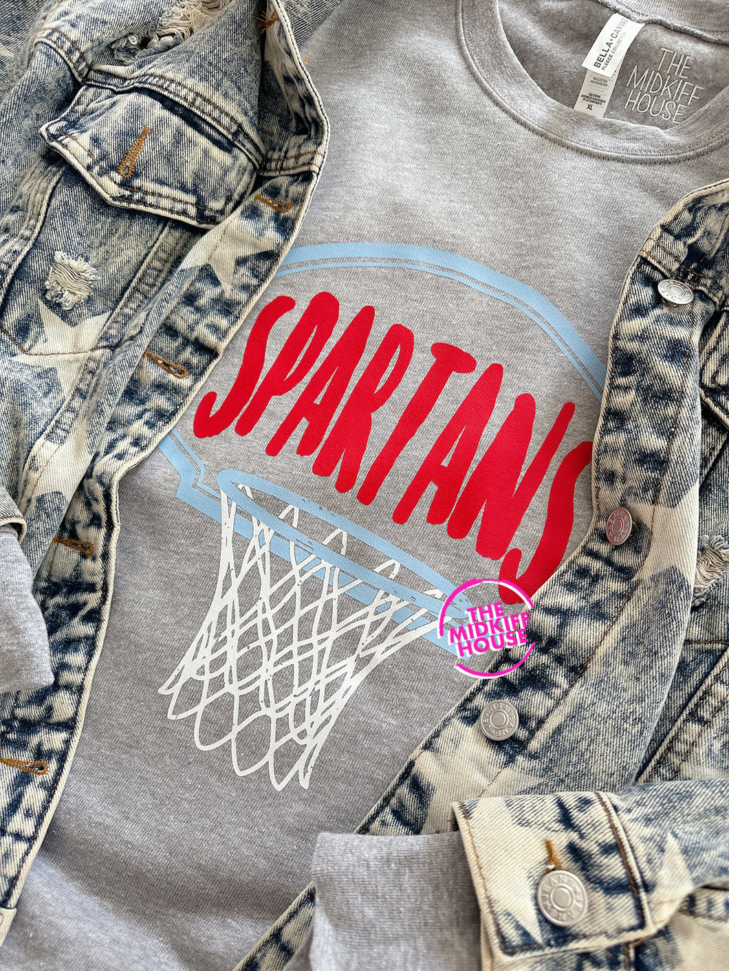 SALE! SPARTANS NET CREWNECK