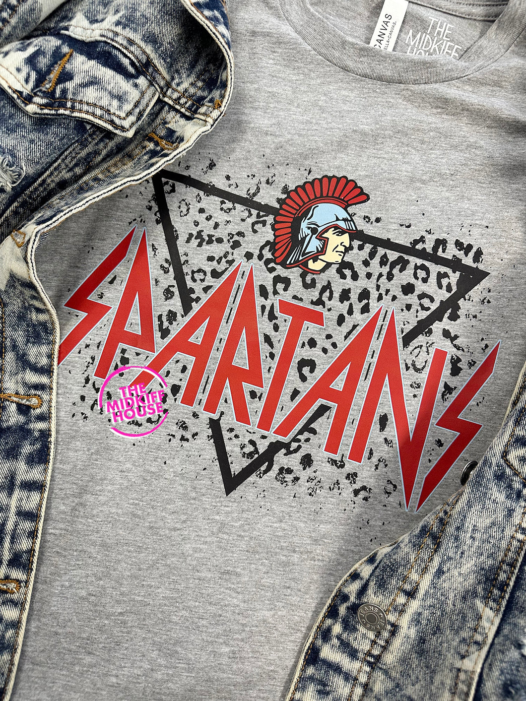 SPARTANS LEPPARD TEE
