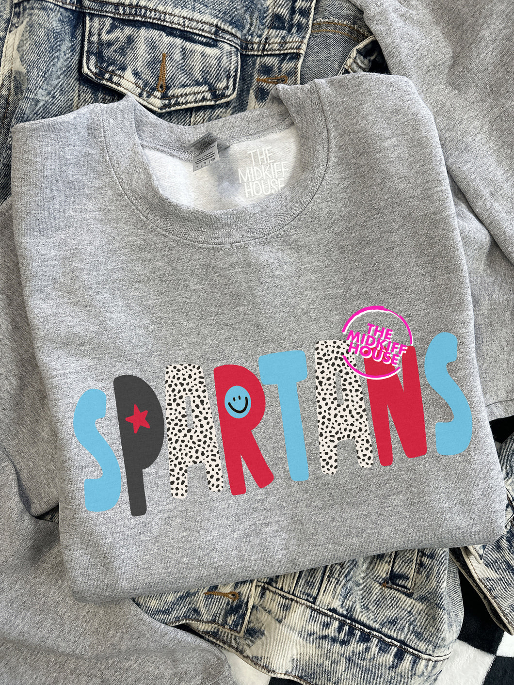 SPARTANS LITTLE CUTIE CREWNECK