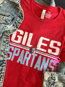 SPARTAN RETRO BLOCK TEE