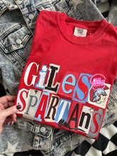 Load image into Gallery viewer, SPARTANS SCRAPBOOK TEE
