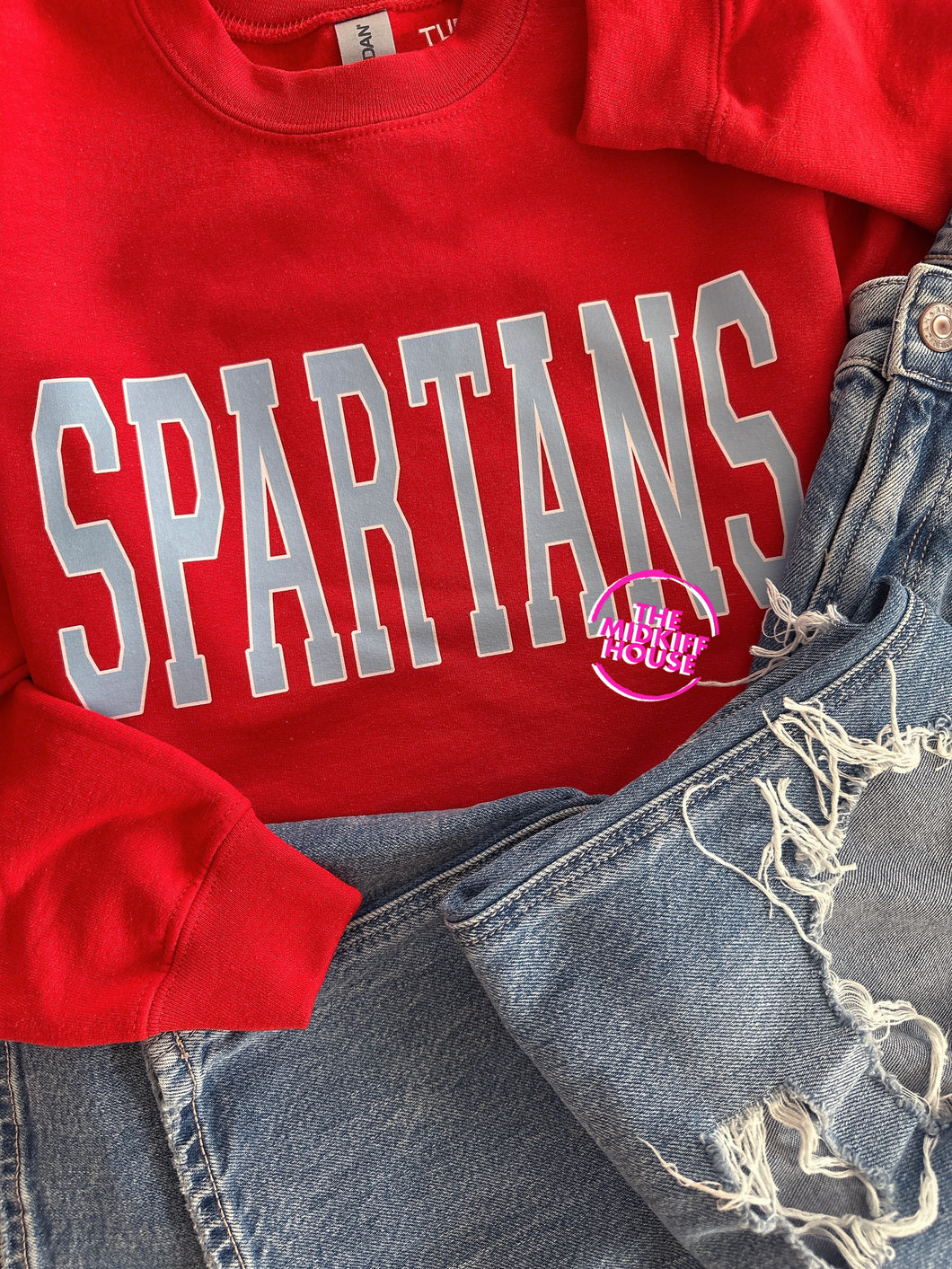 SPARTANS VARSITY CREWNECK