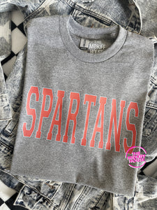 SALE! SPARTANS VARSITY TEE