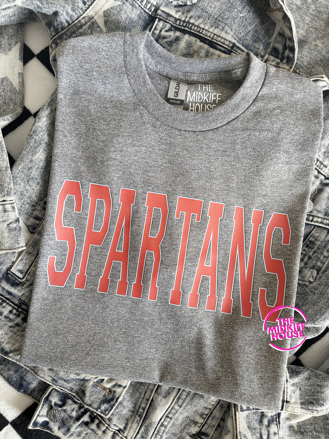 SALE! SPARTANS VARSITY TEE