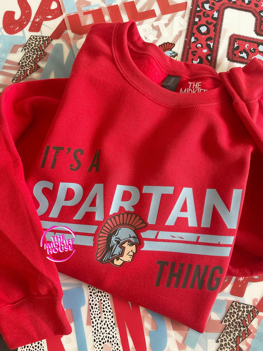 SALE! SPARTAN THING CREWNECK
