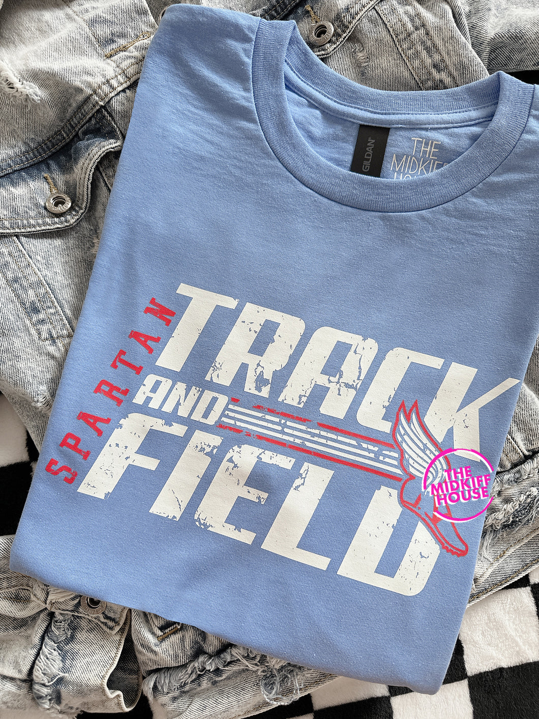 SPARTAN TRACK LINEAR TEE