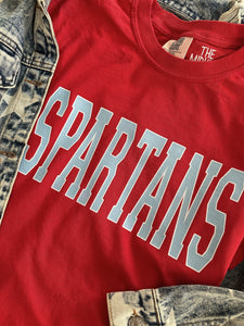 SALE! SPARTANS VARSITY TEE
