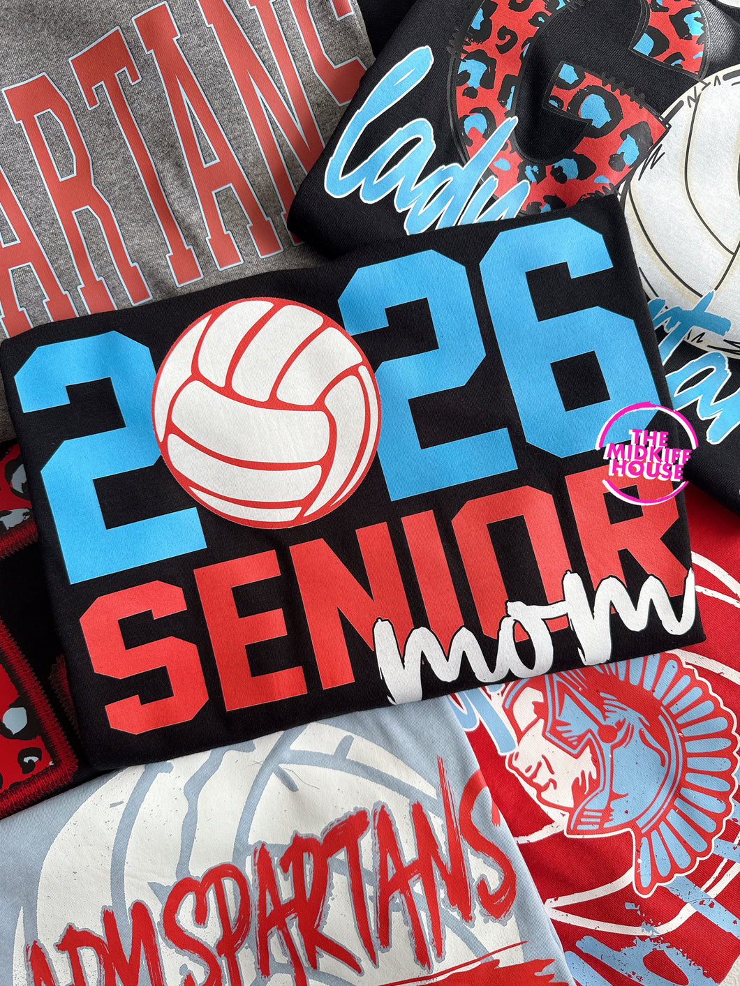 SPARTAN VOLLEYBALL SENIOR TEE